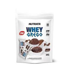 Whey Grego Refil  900G  - Sabor: Brigadeiro