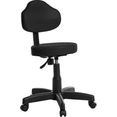 Cadeira Mocho Plus Giratória Rv Preto