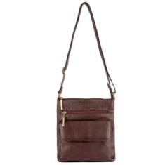 Bolsa Pequena Transversal de couro Alana-Feminino