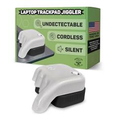 Monitor para laptop – bateria AA dura 6 meses – indetectável – mouse sem fio – não funciona no DeII – mantém o touchpad ativo, laptop acordado – movimento mecânico do mouse – Interruptor liga/desliga