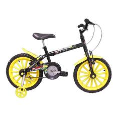 Bicicleta Infantil Aro 16 Track E Bikes Passeio Urbano com Para-lama e