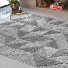 Tapete Sala Jazz 150 x 200 cm Alto e Baixo Relevo 06 