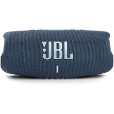 Caixa De Som Bluetooth Jbl À Prova D Água Com Potência De 40 W Azul - Jblcharge5blu