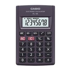 Calculadora de Bolso 8 Dígitos, Casio, 56740, Preto