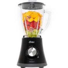 Liquidificador Oster Superchef 1,2L Jarra Vidro Preto  750W