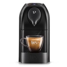 Cafeteira Espresso Passione Preta Automática - TRES 3 Corações