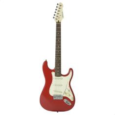 Guitarra Strato Strinberg Rockwave Rw50 Rd Vermelho