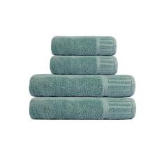 Toalha Francys 4 Peças 2 Toalha de Banho + 2 Rosto - Bella Enxovais, V