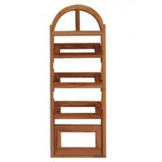 Janela de Madeira Vitro Capelinha Basculante em Arco de Itaúba Bat de 