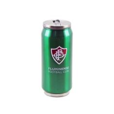 Copo De Inox Com Canudo 350ml - Fluminense - Mileno