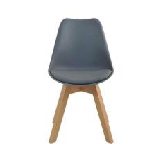 Cadeira Madeira Maciça e Polipropileno Leda Rivatti - Versi