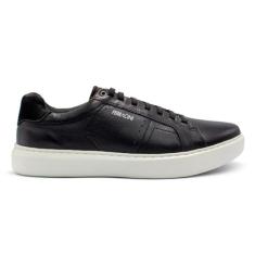 Sapatênis de Couro Ferracini Masculino Marvin Easy Preto 7316-683a 38