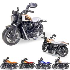 Moto Miniatura Brinquedo Infantil Fricção - Coleção Europio
