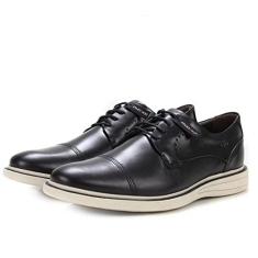 Sapato de Couro Metropolitan Bay Preto Cadarço-Preto-40