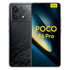 Smartphone Xiaomi Poco F6 Pro 5G 512GB 12GB - Global e Desbloqueado - Preto