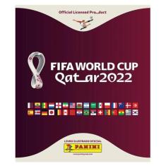 Livro - Álbum Capa Brochura Copa Do Mundo Qatar 2022 - Panini