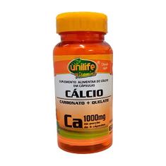 Cálcio Quelato CA 60 cápsulas Unilife