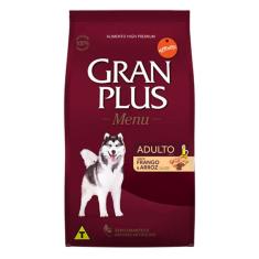 Ração Gran Plus Menu Cães Adultos Frango e Arroz 15kg