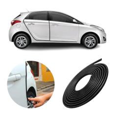 Protetor Borracha De Portas Automotivo Universal 5 M Preta [F103]