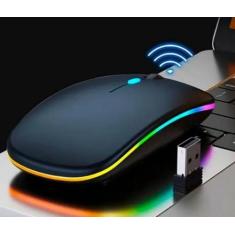 Mouse Sem Fio Recarregável Para Notebook Dell Inspiron - weibo