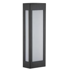 Arandela Externa 40Cm E-27 Preto Retangular Alz66