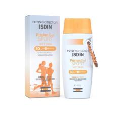 Protetor Solar Corporal Isdin Fusion Gel Sport Wet Skin FPS 50 89,5g, 