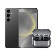 S24+ (256GB) - Preto + Galaxy Buds3 - Cinza - Samsung, Preto