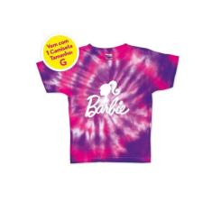 Kit Tie Dye Da Barbie Com Camiseta Tamanho G Fun 87029