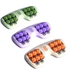 Rolo Massageador Pés Manual Portátil Imã Dor Pé Relaxamento