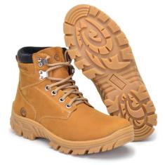 Bota Coturno Bmbrasil Working 8600/03 Camel/Preto, 40