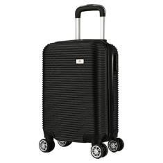 Mala De Viagem Bordo Pequena 10kg P+ Em Abs Padrão Anac - EAGLE, Preto