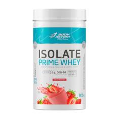 Isolate Prime Whey 900g Sabor Morango Bodyaction