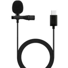 Microfone Lapela Para Celular E Tablet Tipo C