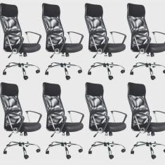 Kit 8 Cadeira de Escritorio Presidente Comfort