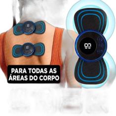 Mini Massageador Portátil Recarregável Dor Pescoço Coluna - Relet