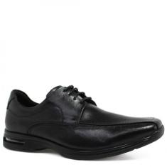 Sapato Social Couro Democrata Air Spot Masculino-Masculino