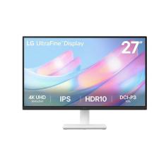 Monitor Profissional LG UltraFine 27", 4K, 60Hz, 5ms, IPS, Dynamic Action Sync, HDR10 - 27US500-W.-Unissex