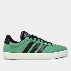 Tênis Adidas Vl Court 3 0 Camurça Masculino-Masculino