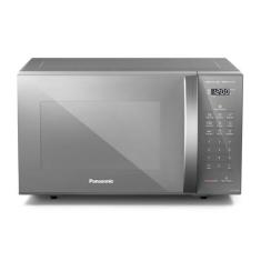 Microondas Panasonic Dupla Refeição 27L Prata - St55lmru