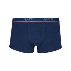 Cueca Sunga Lupo Algodão Com Elastano 460002, Marinho, GG