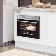 Balcão Forno Embutir com Tampo Emily Espresso Móveis Branco HP/Calcare