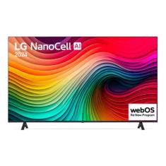 Smart TV 50 4K LCD LED NanoCell LG 50NANO80TSA WebOS 24 Processador a5