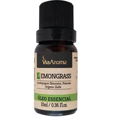 Óleo Essencial Para Aromatizador Natural Massagem Via Aroma 10ml Lemongrass Capim Limão Erva-cidreira