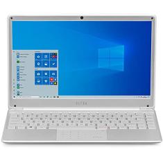 Notebook Ultra, com Windows 10 Home, Processador Intel Core i3, 4GB 120GB SSD, Tela 14,1 Pol. HD + Tecla Netflix Prata - UB430