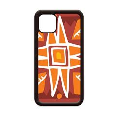 Orange Sun Totems Civilização Antiga para iPhone 12 Pro Max Capa para Apple Mini Mobile Case Shell
