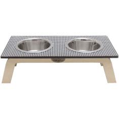 Comedouro Elevado Petit Cão para Cães e Gatos - Tam. G