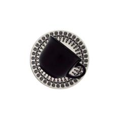 Conjunto de 6 Xícaras Grandes 200ml Com Pires Donna Folk - Biona