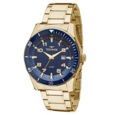 Relógio Technos Masculino Steel Dourado 2115MQLS4A-Masculino