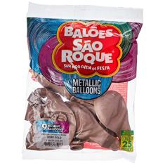Balão Metalizado N.9 Rose Gold, São Roque