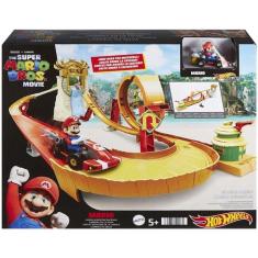 Hot Wheels Pista Personagem Mario KART KONG ISLAND TRACK S Mattel HMK49